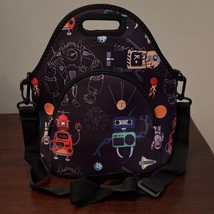Robot Print Kids Lunch Bag